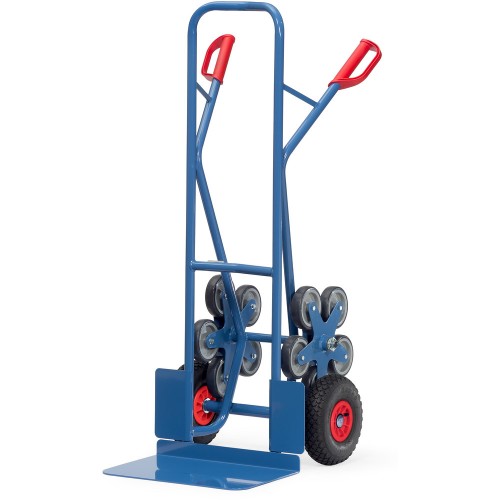 Diables escalier acier &agrave; 5 roues - Charge : 200 kg