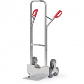 Diables escalier aluminium &agrave; 3 roues - Charge : 200 kg