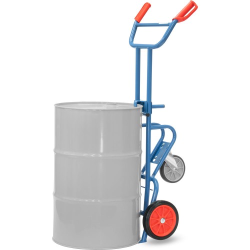 Diables &agrave; f&ucirc;ts &agrave; roue directionnelle - Charge : 300 kg