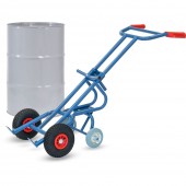 Diables &agrave; f&ucirc;ts &agrave; 2 roues d'appui - Charge : 300 kg