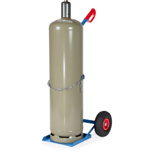 Diables porte-bouteilles &agrave; 1 bouteille de propane de 33 kg
