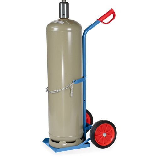 Diables porte-bouteilles &agrave; 1 bouteille de propane de 33 kg
