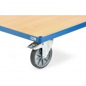 Roues &agrave; bandage antistatique, diam&egrave;tre 125 mm