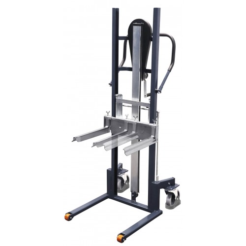 Diable &eacute;l&eacute;vateur &agrave; fourches r&eacute;glables - 250 kg