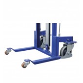 Set 2 roulettes pivotantes