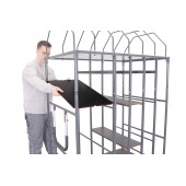 Petite &eacute;tag&egrave;re s&eacute;rigraphi&eacute;e - 405 x 740 mm