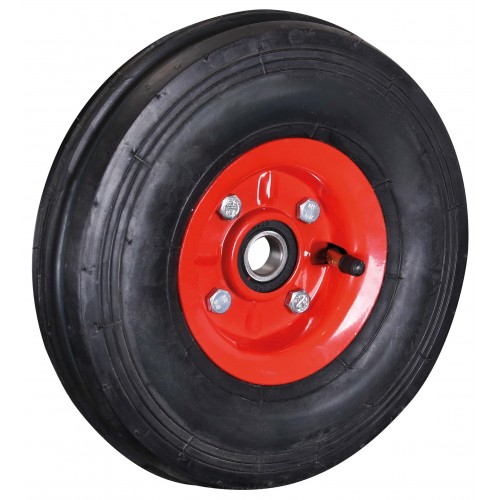 Roues pneumatiques &agrave; rainure - 260 x 85 mm