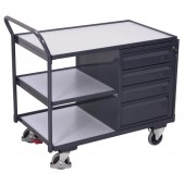 Servante d'atelier ESD 250 kg &agrave; 4 tiroirs