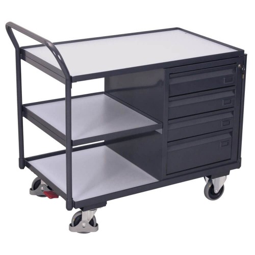 Servante d'atelier ESD 250 kg &agrave; 4 tiroirs