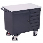 Servante d'atelier ESD 400 kg &agrave; 6 tiroirs
