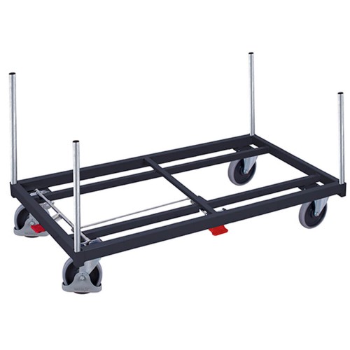 Chariot pour charges volumineuses 4 montants
