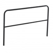Support tubulaire gris anthracite - Surface de chargement 1190 x 740 mm