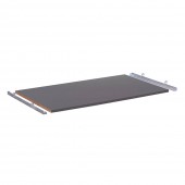 &Eacute;tag&egrave;re pour chariot grillag&eacute; pour colis et &agrave; &eacute;tag&egrave;res - Surface de chargement 1000 x 700 - Couleur gris