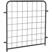 C&ocirc;t&eacute; long pour chariot grillag&eacute; pour colis - Plateau 1200 x 800 mm - Couleur gris
