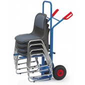 Diables pour chaises avec support escamotable - Charge : 300 kg